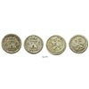Image 1 : Lot of 2 Lima, Peru, 1/4R of Ferdinand VII: 1819 and 1820.
