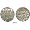 Image 1 : Segovia, Spain, milled 2 reales "pistareen," Philip V, 1719J