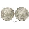 Image 1 : Venezuela, (2 bolivares), 1936, encapsulated NGC AU 58.