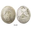 Image 1 : Bolivia, oval silver medal, progress award, early to mid-1800s, ex-Derman.