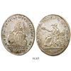 Image 1 : Potosi, Bolivia, oval silver medal, ca. 1825, Department of the Interior.