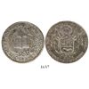 Image 1 : Lima, Peru, silver "6 reales"-sized medal, 1826, President Bolivar, ex-Derman.