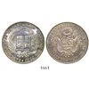 Image 1 : Peru, 4R-sized silver medal, 1856, Constitution / National Convention, ex-Derman.