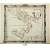 Image 1 : Small, French map of Italy (Kingdom of Two Sicilies) entitled "ETATS DU ROI DES DEUX SICILES, avec l