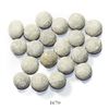 Image 1 : Large lot of 20 large-size lead musketballs.