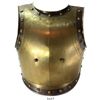 Image 1 : Spanish or French mounted officer's armor breastplate, 1800s.