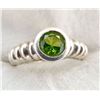 Image 1 : 3.50g Ring of Peridot Sterling Silver