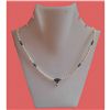 Image 1 : Tanzanite,Pearl,Emerald 56.05 CTW Necklace in Silver