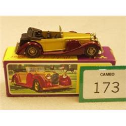 Boxed and mint Matchbox model of Yesteryear 1938, Lagonda No. Y11, rare colourway £100 - 200...