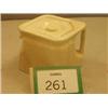 Image 1 : Creamware teapot, bears label 'Cunard White Star' £30 - 50...