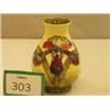 Image 1 : Moorcroft vase, 5" high with flower decoration £50 - 80...