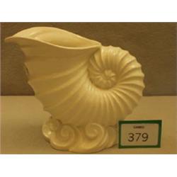 Creamware shell vase by Beswick no.1186, 12  high £50 - 80...