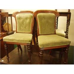 Set of four good quality Victorian chairs £200 - 300...