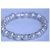 Image 1 : 82.50 CTW WHITE PEARL AND CZ BRACELET