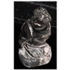 Image 1 : NATURAL 54.46 CTW CUT CRISTAL MEDIUM BIRD FIGURE