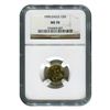 Image 1 : Certified American $5 Gold Eagle MS70 NGC (date of our