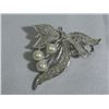 Image 1 : RARE WHITE PEARL CZ BROOCH AUTHENTIC PHILIPPINE PEARL M