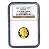 Image 1 : Certified Proof Buffalo Gold Coin Quarter Ounce PF69 Ul