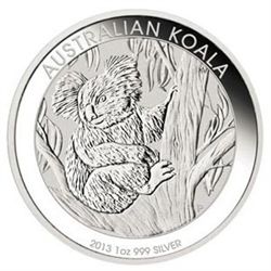 Australian Koala 1 Ounce Silver 2013