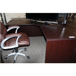 ESPRESSO CORNER COMPUTER DESK