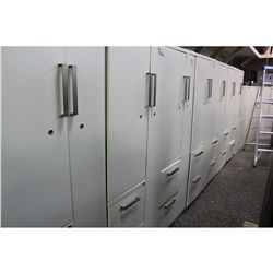 HAWORTH BEIGE 6' PERSONAL STORAGE CABINET