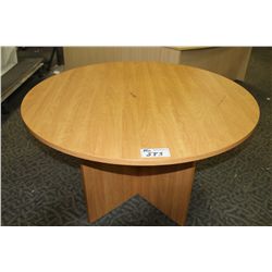 HONEY MAPLE 4' CONFERENCE TABLE