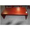 Image 1 : MAHOGANY COFFEE TABLE