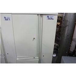 BEIGE 5' PERSONAL STORAGE CABINET