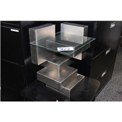 DISPLAY STAND AND END TABLE