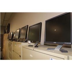 LOT OF 10 -17" LCD MONITORS