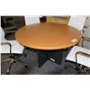 Image 1 : MAPLE/GREY 4' CONFERENCE TABLE