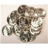 Image 1 : 1958 FRANKLIN HALF DOLLAR ROLL, ( 20 ) COINS  SUPER GEM BU MS-63-64-65  COINS