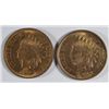 Image 1 : 1907 CH BU & 1908 CH BU INDIAN HEAD CENTS