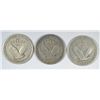 Image 2 : 3-1917 T1 STANDING LIBERTY QUARTERS "GRADING SET" (VG,FINE,VF)