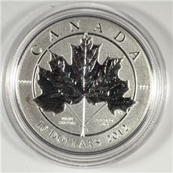 2012 $10 CANADA MAPLE LEAF FOREVER