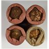 Image 2 : 4-SHOTGUN WRAPPED LINCOLN ONE CENT ROLLS 1953-D GEM BU, SCARCE