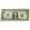 Image 1 : 2006 $1 FEDERAL RESERVE NOTE MINT "OFF SET"