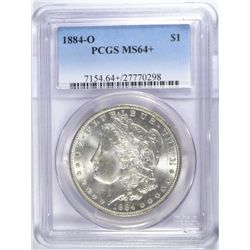 1884-O MORGAN DOLLAR PCGS MS-64+