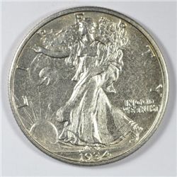 1934-S WALKING LIBERTY HALF DOLLAR MS-62