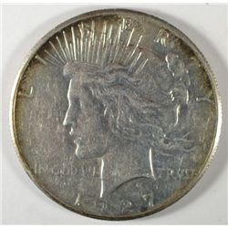 1927 PEACE DOLLAR AU