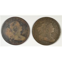 1798 AG & 1803 VG LARGE CENTS