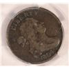 Image 2 : 1804 HALF CENT, PCGS VF-20  CROSSLET 4, STEMS