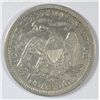 Image 2 : 1876-CC SEATED LIBERTY QUARTER VF+