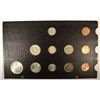 Image 2 : 1955 U.S. MINT SET MS-65 COINS, 11 PIECE IN OLD RAYMOND BOARD
