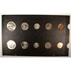 Image 2 : 1958 U.S. MINT SET MS-65 COINS, 10 COINS IN OLD RAYMOND BOARD
