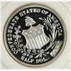 Image 3 : 1861 CIVIL WAR CONFEDERATE HALF DOLLAR RE-STRIKE IN .999 SILVER