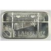 Image 1 : 1973 LABOR DAY SILVER 1 OZ