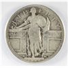 Image 2 : 1917 T1 STANDING LIBERTY QUARTER ANACS VG-8