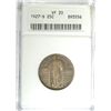 Image 1 : 1927-S STANDING LIBERTY QUARTER ANACS VF-20