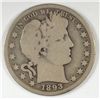 Image 1 : 1893-S BARBER HALF DOLLAR GOOD